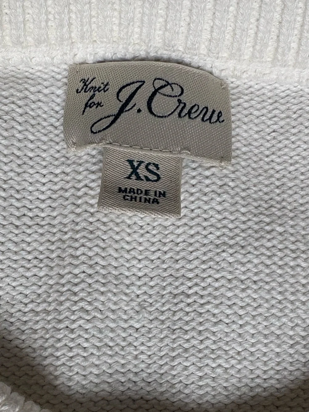 J.Crew - Men’s Heritage‎ 100% Cotton Crew Neck Sweater in Stripe - Size X-Small